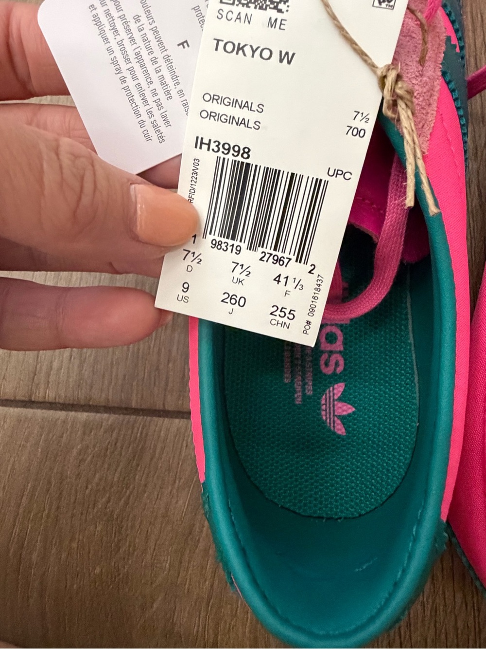 Adidas Tokyo Pink Women’s 9 - Picture 7 of 9